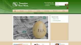 
                            7. Tompkins State Bank - Tompkins Credit Card Portal