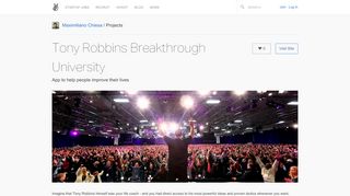 
                            6. Tony Robbins Breakthrough University - AngelList - Breakthrough University Tony Robbins Portal