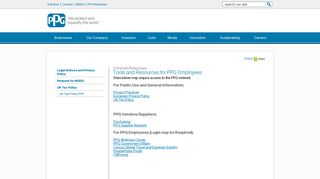 
                            4. TOOLS AND RESOURCES FOR PPG EMPLOYEES - PPG ... - Ppg Retirement Login