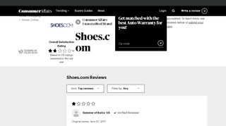 
                            6. Top 125 Reviews about Shoes.com | Page 13 - Shoebuy Account Portal