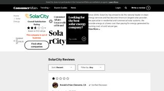 
                            8. Top 32 Reviews and Complaints about SolarCity - Solarcity Email Portal