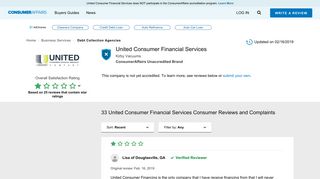 
                            3. Top 33 Reviews about United Consumer Financial Services - Www Ucfs Net Portal