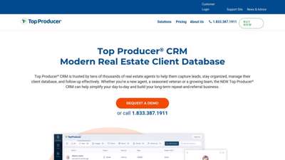 Top Producer CRM & Real Estate Client Database  Top Producer®