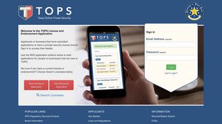 
                            5. TOPS External App - Topp Portal