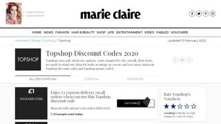 
                            6. Topshop Discount Codes | 10% Off In January 2020 | Marie ... - Topshop Birthday Sign Up