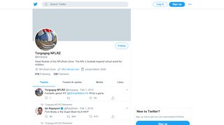 
Torgogog NFLRZ (@torgogog) | Twitter  

