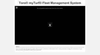 
                            4. Toro® myTurf® Fleet Management System - Toro Myturf Portal