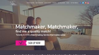 
Toronto Matchmaker | Matchmaking Services | Singleinthecity.ca  
