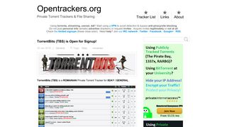 
                            3. TorrentBits (TBS) is Open for Signup! - Private Torrent ... - Torrentbits Ro Sign Up