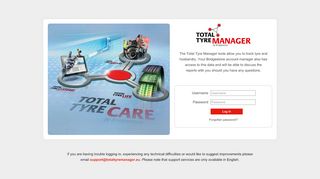 
                            3. Total Tyre Manager: Login - Total Tyres Portal