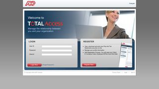 
                            2. TotalAccess - Adp Canada Portal