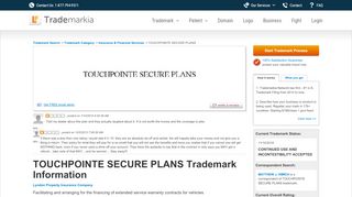 
                            9. touchpointe secure plans - Trademarkia - Touchpointe Secure Plans Portal