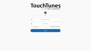 
                            1. TouchTunes SignOn - Touchtunes Portal