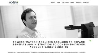 
                            5. Towers Watson Acquires Acclaris to Expand Benefits ... - Acclaris Hsa Portal