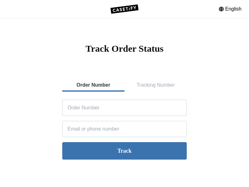 
                            9. Track order status - CASETiFY