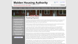 Tracking Payments - Malden Housing Authority - Www Hmsforweb Com Pal Login Php