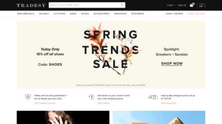 
                            8. Tradesy – Buy & Sell Designer Bags, Shoes & Clothes - Tradesy Account Portal