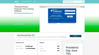 
                            5. tradewind.timesheetportal.com - Timesheet Portal - Employee ... - Tradewind Timesheet Portal Login