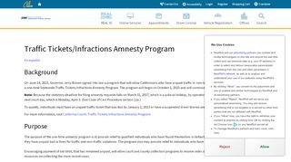 
                            5. Traffic Amnesty Program - California DMV - CA.gov - Gc Services Amnesty Portal