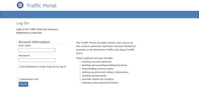 Traffic Portal