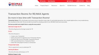 
                            8. Transaction Rooms for RE/MAX Agents - Ventura County Real ... - Docusign Transaction Room Portal Page