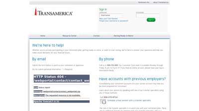 Transamerica Retirement Solutions - retire.divinvest.com