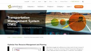 Transportation Management System  Omnitracs