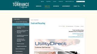 
                            4. Trash and Recycling | City of Torrance - City Of Torrance Utilities Login