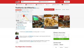 
                            6. Trattoria da Vittorio - Order Food Online - 321 Photos & 191 Reviews ... - Trattoria Da Vittorio West Portal