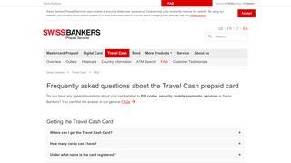 
                            4. Travel Cash Card - Swiss Bankers - Swiss Bankers Travel Cash Card Portal