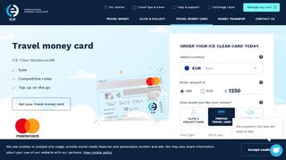 
Travel Money Card | Prepaid Currency Card | ICE Clear Card
