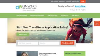 
                            7. Travel Nurse Staffing & Employment from Onward Healthcare - American Mobile Service Connection Login
