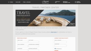 
                            1. Travel Partner Center - Regent Seven Seas Cruises - Regent Seven Seas Travel Agent Portal