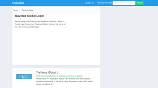 
                            6. Traverus Global Login or Sign Up - Paycation Back Office Portal