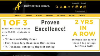 
                            6. Travis Middle School - McAllen ISD