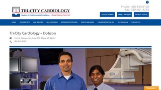 
                            6. Tri-City Cardiology – Dobson - Tricity Cardiology Patient Portal