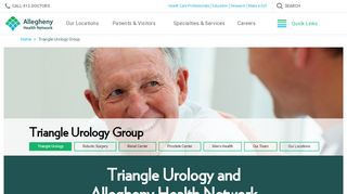 
                            3. Triangle Urology Group | Allegheny Health Network - Triangle Urology Patient Portal