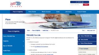 
                            8. TRICARE For Life | TRICARE - Tricare4u Provider Portal