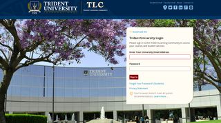 
                            2. Trident University Portal - Tui Student Portal