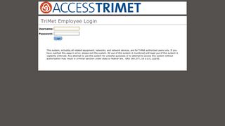 
                            8. TriNET Employee Login - TriMet - Portal Trinet