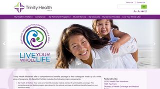
Trinity Health "My Benefits"
