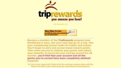 TripRewards  Travel - triprewardscom motel, triprewards ...