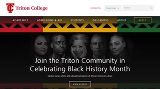 
                            4. Triton College: Home - Triton Portal