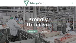 
                            1. Triumph Foods – Leader in the Pork industry - Triumph Foods Employee Login