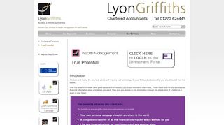 
                            8. True Potential - Lyon Griffiths Limited - Tpinside Client Login