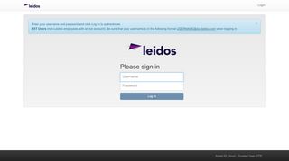 
                            5. Trusted User - OTP Authentication System - Leidos - Leidos Prism Login