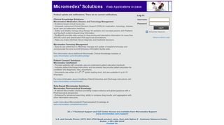 
                            3. Truven Health Products: Please Login - Micromedex - Micromedex Redbook Portal