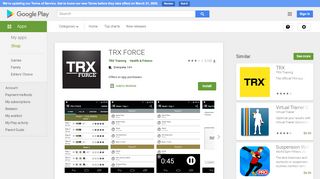 
                            3. TRX FORCE - Apps on Google Play