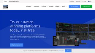 
                            1. Try free trading demo | Saxo Group - Saxo Bank - Saxo Trader Demo Portal