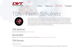 
                            2. TSN - Tiroler Schulnetz | DVT - Daten-Verarbeitung-Tirol GmbH - Tsn Mail Portal